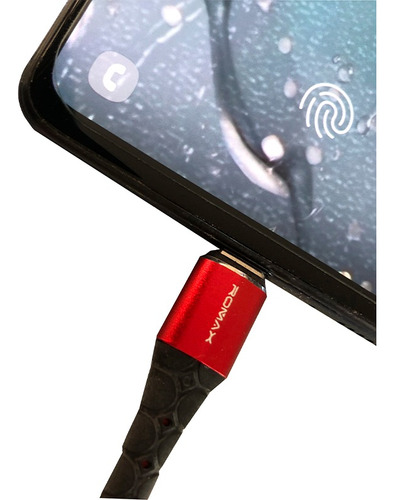 Cable De Datos Usb A Tipo C - Carga Rápida 6a - Rojo
