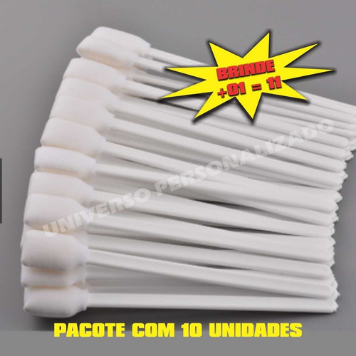 10 Unid Cotonetes Limpeza Impressora Plotters Roland Epson