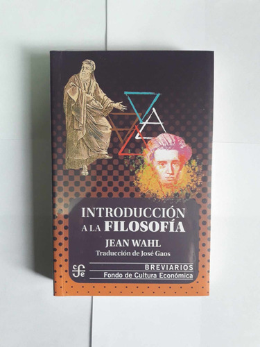 Introducción A La Filosofía / Jean Wahl