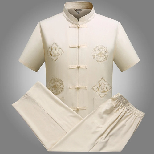 Traje Tang Para Hombre, Camisa S, Pantalón Hanfu, Blusa De K