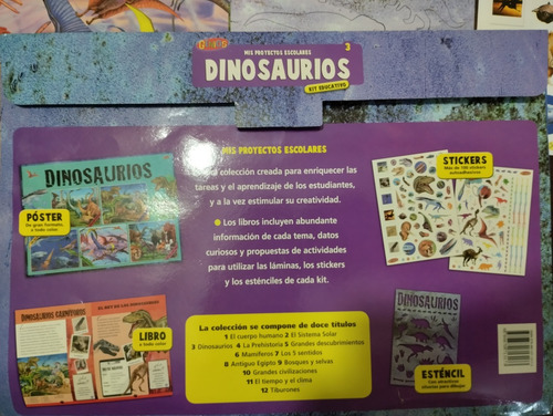 Genios Revista Kit Educativo Dinosaurios (Usado)