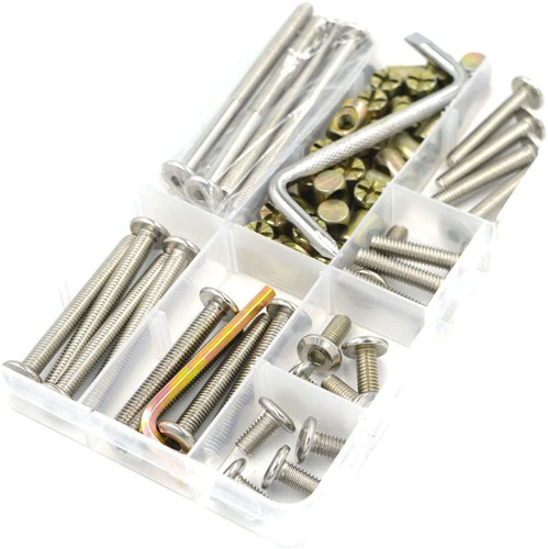 Socell 62pcs Kit Cuna Litera Muebles Sustitución De Hardware