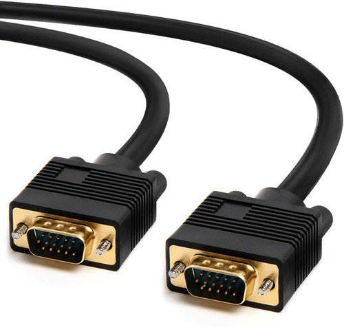  Cable Vga Svga Conectores Chapados En  Macho A Macho C...