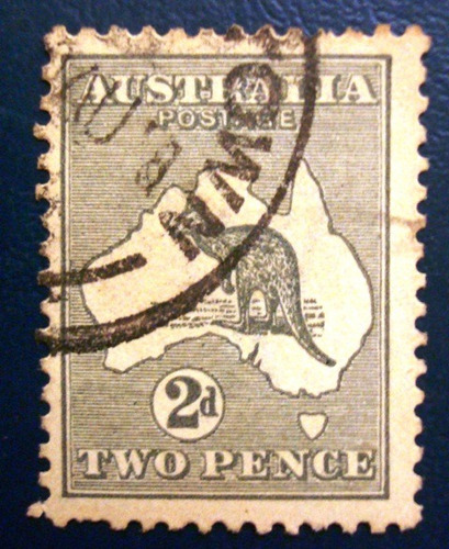 5729 Australia - Canguru Yvert Nº 3a A Circ