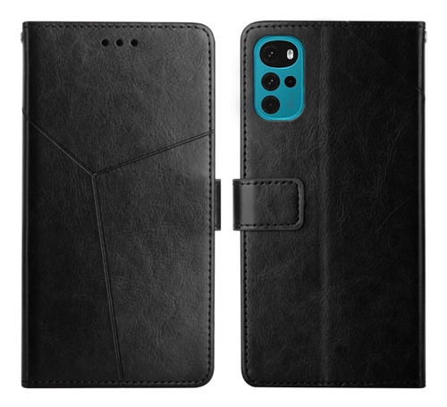 Funda De Poliuretano Con Costuras En Y Para Motorola Moto G2