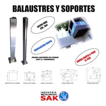 Comprar Columna Balustre De Acero Inoxidable Para Vidrio 70 Cm 90º 