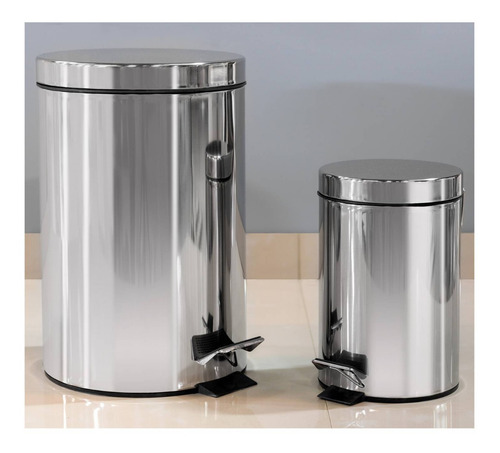 Set De 2 Papeleros 12 Lt + 3 Lt Just Home Collection