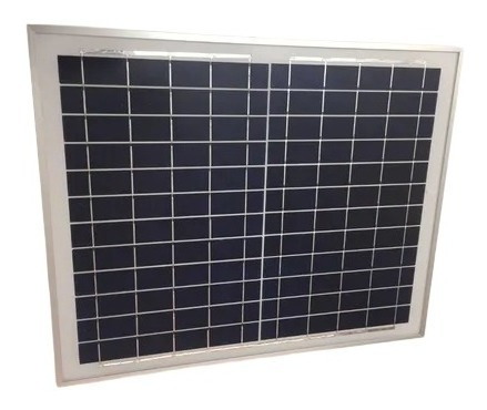 Panel Solar Policristalino 12v Con Marco En Aluminio 