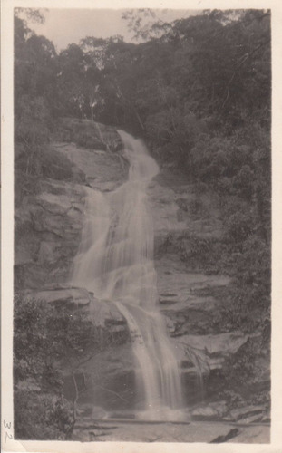 Antigua Fotografia Cascada Boa Vista Rio De Janeiro Brasil