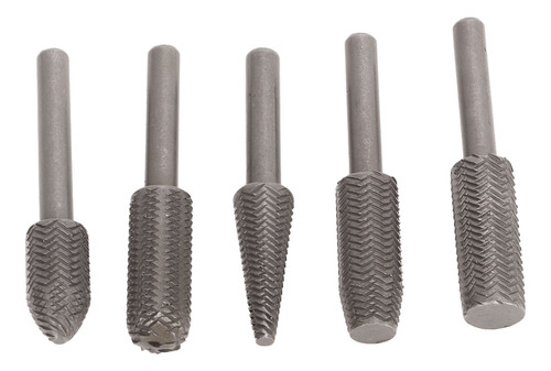 Juego De 5 Limas Rasp Grinder, De Aleación De Acero De Tungs