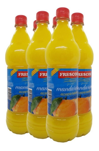Jugos Exprimidos Frescor 980 Ml Caja De 6 Unidades