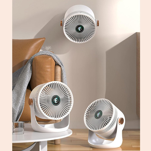 . Pequeño Ventilador De Circulación De Escritorio Portátil