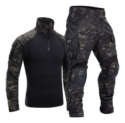 Equipo G3 Combat Camisaco Y Pantalon Antidesgarro Uniforme