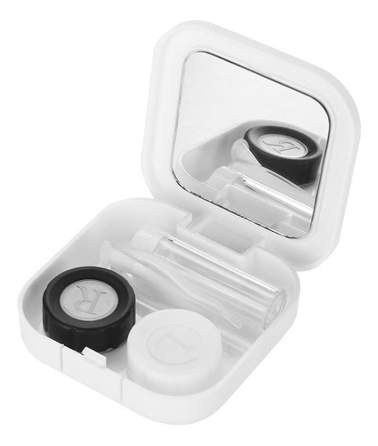 Migoo Kit Estuche Para Pupilentes Lentes De Contacto M8061 Color Blanco