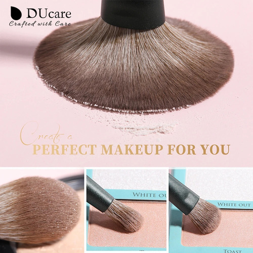 Juego De 5 Brochas De Maquillaje Ducare, Minibrochas De Viaj