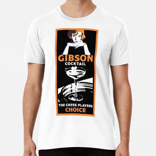 Remera Cóctel Gibson - Elizabeth Harmon - El Gambito De La R