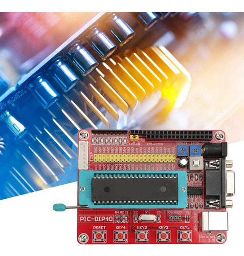 Placa De Desenvolvimento Microchip Learning Pic16f877a Pic