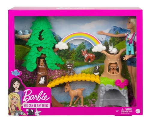 Set Exploradora Silvestre Muñeca Barbie Oferta Envió Ya