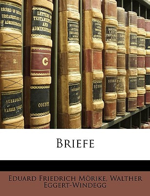 Libro Briefe - Mrike, Eduard Friedrich