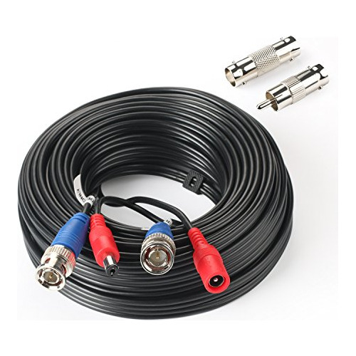 Shd 50feet Bnc Vedio Power Cable Pre-made Al-in-one Camera V