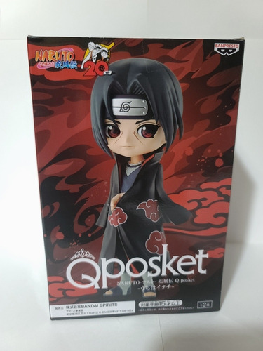Itachi Uchiha Naruto Shippuden Qposket Banpresto Figura Orig (Usado)
