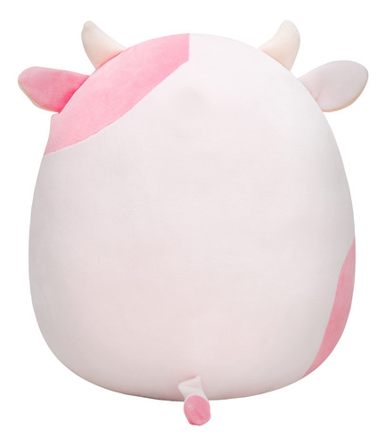 Peluche Grande Squishmallows Reshma Vaca Rosa Claro 35 Cm