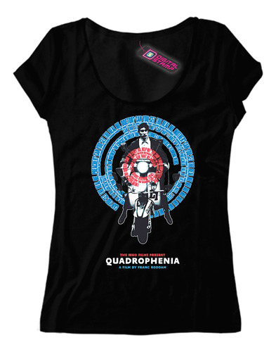 Remera Mujer The Who Quadrophenia Film Rp265 Dtg Premium