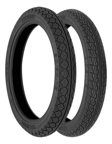 Par Pneu Fazer 125-150/ Yes125 275-18 + 90-90-18 Technic
