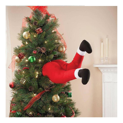 Cv Piernas De Felpa De Papá Noel, Pierna Rellena Divertida,