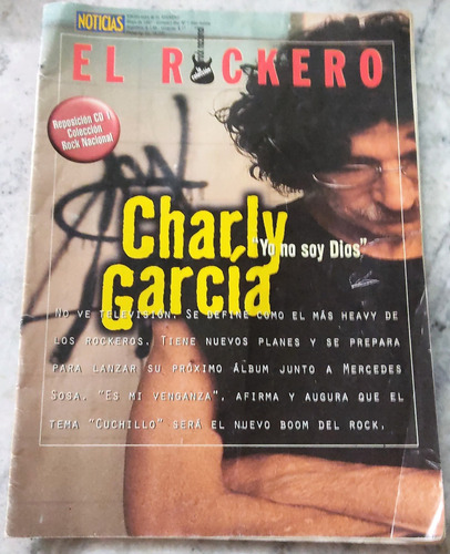 Revista El Rockero Charly Garcia Pappo Año 1997