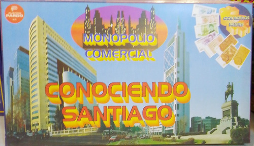 Juego Mesa Conociendo Santiago Ciudad Envio Gratis