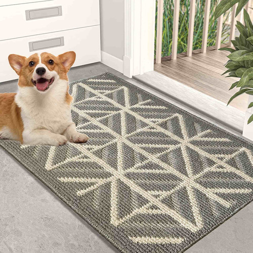 Alfombrilla Para Puerta Interior Vcekract Resistente Entrada