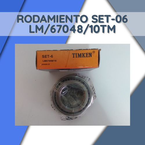 Rodamiento Lm/67048/10/tm