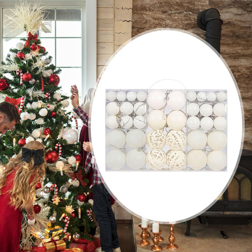 / 100x Adornos De Bolas De Navidad Decoraciones Para Fiestas