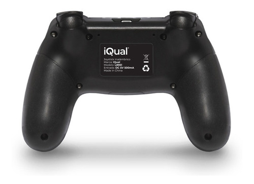 Imagen 2 de 4 de Joystick inalámbrico iQual L8951 negro