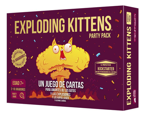Juego De Mesa  Exploding Kittens Party Pack