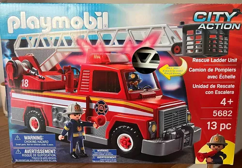 Playmobil 5682 Camión De.bomberos Entrega Ya !!! | Envío gratis