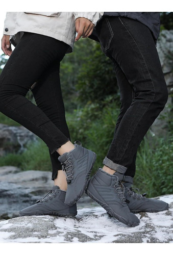 2024 Zapatos Descalzos, Botines Unisex Suaves Y Cálidos