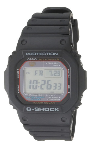 Reloj Casio G-shock Gwm5610-1 Para Hombre De Resina Negra