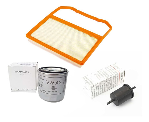 Kit De 3 Filtros Volkswagen