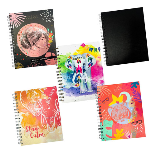 Cuaderno 17 X 23 Cm X96 Hojas Tapa Dura Rayado 