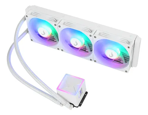 Water Cooler 360mm | Rise Mode | Frost Rainbow Branco