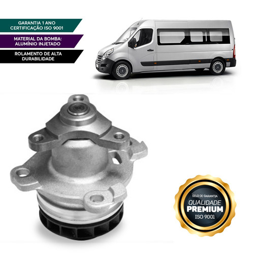 Bomba D'agua Renault Master 2.3 16v Turbo 2013 14 15 16 2017