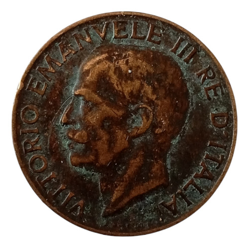 Moneda Italia 5 Céntimos 1927 Victorio Emanuele (&683 (Usado)