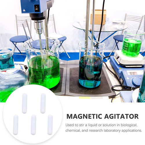 Barra De Agitación Magnética Labs, Varilla De Agitación Blan