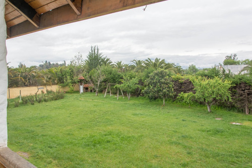Parcela Con Casa Y Cabaña En Excelente Ubicación En Lonquén