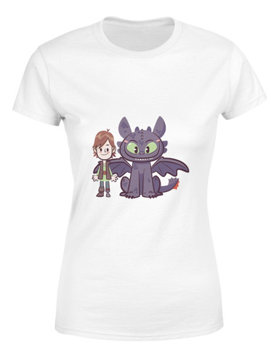 Polera Mujer Como Entrenar A Tu Dragon