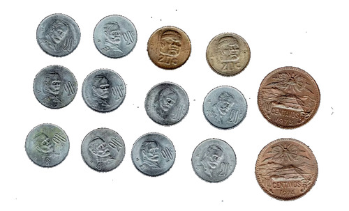 Coleccion Monedas Antiguas  20 Centavos A1