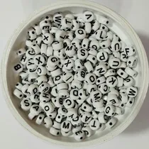 Comprar 50gr Letras Pastilla Blanco Y Negro Armador Artesanias