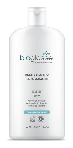 Aceite Bioglosse Neutro Para Masajes 500 Ml